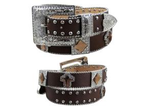 Cinto Pedraria Cruz Importado Feminino Country Cinto Pedraria Cruz Importado Feminino Country