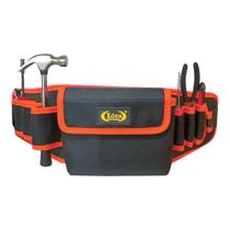 Cinto Porta Ferramentas Multiuso Eletricista Com 6 Bolsos Tecido Oxford Reforçado -