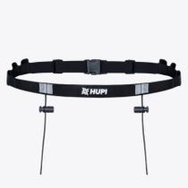 Cinto Porta Numero de corrida Hupi com porta gel Preto