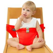 Cinto Portátil de Assento Para Refeição Bebê Infantil Viagem com Segurança Ajustável