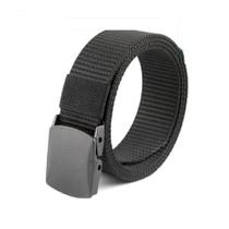 Cinto Preto Militar Tático Com Fivela de Engate Rápido e Reforçado Modelo Esportivo