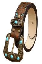 Cinto Rústico em Alto Relevo Country Elegância e Luxo