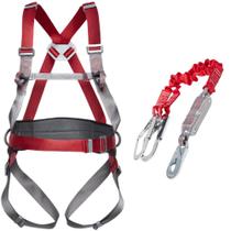 Cinto Segurança Paraquedista 4 Pontos + Talabarte Tubular Y Obra Cinto Segurança Paraquedista 4 Pontos + Talabarte Tubular Y Obra