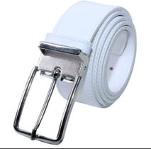 Cinto sintético ajustável branco