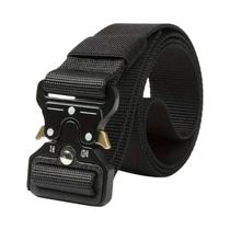 Cinto Tático De Lona Masculino Ajustável Para Esportes Ao Ar Livre Jeans Multifuncional Resistente