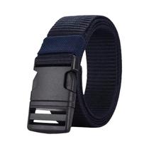 Cinto Tático Masculino De Alta Qualidade Em Lona De Nylon Sem Metal Com Fivela De Plástico, Cintos