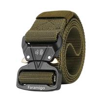 Cinto Tático Masculino Reforçado De 3,8CM De Largura Com Fivela De Liga E Tecido De Nylon Cinto Tático Masculino Reforçado De 3,8CM De Largura Com Fivela De Liga E Tecido De Nylon