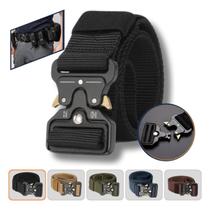 Cinto Tático Militar Com Fivela De Metal Com Engate Rápido