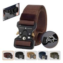 Cinto Tático Militar Com Fivela De Metal Com Engate Rápido