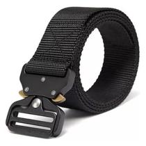 Cinto Tático Militar Cores Com Fast Release Nylon Paintball - TAN