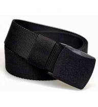 Cinto Tatico Militar Poliéster Fivela Poliacetal Preto