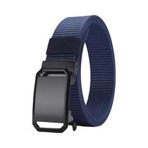 Cinto Tático Multifuncional De Lona Masculino, Fivela Automática, Casual, Treinamento Militar Ao Ar