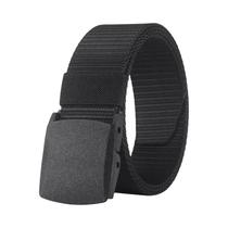 Cinto Tático Unissex De Lona De Nylon Com Fivela Plástica Sem Metal Para Caminhadas Ao Ar Livre