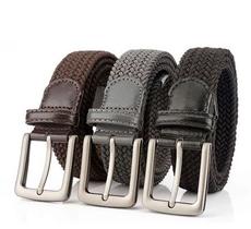 Cinto Trançado Elástico Fivela De Metal Costura Reforçada Cinto Trançado Elástico Fivela De Metal Costura Reforçada