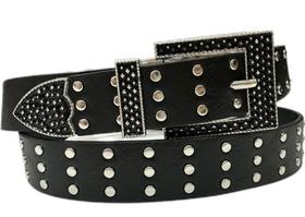 Cinto Unissex Cowboy Detalhe Bolinhas Country Zx-m-08