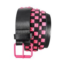 Cinto Unissex Estilo Punk Hip Hop Rock Y2K Com Rebites Coloridos Dopamina Para Homens E Mulheres Uso