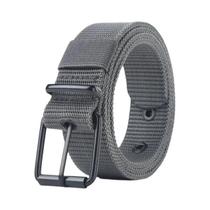 Cinto Unissex Para Esportes Ao Ar Livre Em Lona Porosa Com Fivela De Couro, Cinto De Jeans Com Ilhós Cinto Unissex Para Esportes Ao Ar Livre Em Lona Porosa Com Fivela De Couro, Cinto De Jeans Com Ilhós