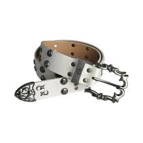 Cinto Unissex Punk Com Rebites, Fivela De Liga De Alta Qualidade, Estilo Y2K, Cinto Decorativo Para