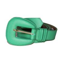 Cinto verde com fivela
