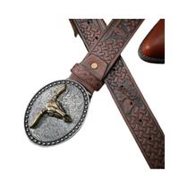 Cinto Vintage Unissex Em PU Com Fivela De Liga Para Homens E Mulheres, Acessório De Moda Cinto Vintage Unissex Em PU Com Fivela De Liga Para Homens E Mulheres, Acessório De Moda