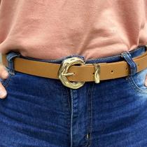 Cinto wj com fivela redonda ref:10408 feminino Cinto wj com fivela redonda ref:10408 feminino