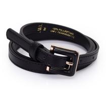 Cinto WJ Feminino Com Fivela Encapada- preto