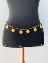 Cintos boho tendencia inverno outono de correntes com medalhas ciganas Cintos boho tendencia inverno outono de correntes com medalhas ciganas
