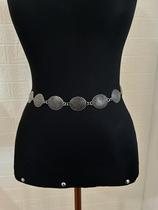Cintos corporais de corrente bodychain folheado ouro e prata Cintos corporais de corrente bodychain folheado ouro e prata