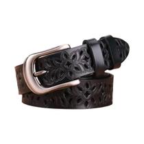 Cintos de couro femininos para mulher cinto vintage pino fivela cinta jeans cinto oco Cintos de couro femininos para mulher cinto vintage pino fivela cinta jeans cinto oco