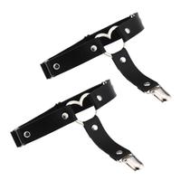 Cintos de liga de coxa Outman, elásticos ajustáveis, 2 unidades