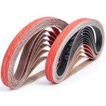 Cintos de lixar ABRTEN High Performance de 1/2 x 18 polegadas, pacote com 20