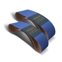 Cintos de lixar POWERTEC 4648036Z-3-P2 36 Grit 6x122cm, pacote com 6