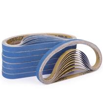 Cintos de lixar Shineboc 40 peças 1/2 x 46 cm 180 Grit Zirconia