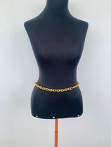 Cintos dourados bodychain borychain corrente a ouro banhada