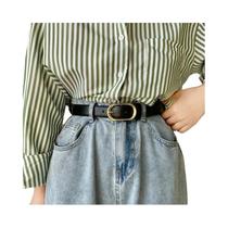 Cintos femininos de couro pu simples fivela de metal cinto meninas vestido jeans calças cinto Cintos femininos de couro pu simples fivela de metal cinto meninas vestido jeans calças cinto