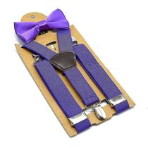 Cintos suspensórios suspensórios conjunto de gravata borboleta de luxo Cintos suspensórios suspensórios conjunto de gravata borboleta de luxo