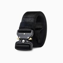 Cintos Tático Militar em Nylon, Ajustável, Fivela de Metal com Engate Rápido, Unissex