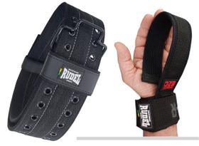 Cinturão Academy + Straps H40-s Combo Fitness - Rudel Sports Cinturão Academy + Straps H40-s Combo Fitness - Rudel Sports