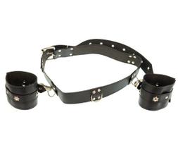 Cinturão com duas algemas feitos em material ecológico - Sexshop - Ktoy