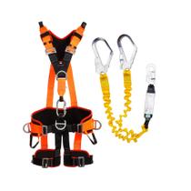 Cinturão Paraquedista Power 7 Pontos De Conexão + Talabarte Duplo Em Y Com ABS, CA 47386 - SAFE CINTOS