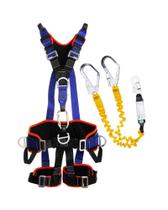 Cinturão Paraquedista Power 7 Pontos+Talabarte Duplo Em Y Com ABS-CA 47386 - Safe Cintos