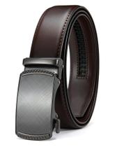 Cinturón de Cuero con Ajuste de Carraca para Hombre CHAOREN Cinturón de Cuero con Ajuste de Carraca para Hombre CHAOREN