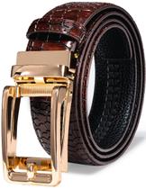 Cinturón de Cuero para Hombre Barry.Wang con Hebilla de Ráton, Ancho 3.5 cm, Largo 110-150 cm Cinturón de Cuero para Hombre Barry.Wang con Hebilla de Ráton, Ancho 3.5 cm, Largo 110-150 cm