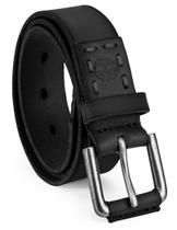 Cinturón de Cuero Timberland para Niños Grandes en Negro Cinturón de Cuero Timberland para Niños Grandes en Negro