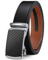 Cinturón de Piel CHAOREN para Hombre con Hebilla de Trinquete de 35 mm de Ancho Cinturón de Piel CHAOREN para Hombre con Hebilla de Trinquete de 35 mm de Ancho
