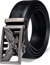 Cinturón de Ráton para Hombre Barry.Wang de Cuero Negro, Ancho 3.5 cm Cinturón de Ráton para Hombre Barry.Wang de Cuero Negro, Ancho 3.5 cm