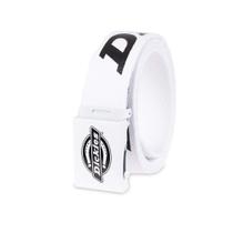 Cinturón Dickies con Hebilla de Placa y Tela Blanco/Negro Cinturón Dickies con Hebilla de Placa y Tela Blanco/Negro