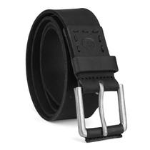 Cinturón Timberland para Hombre de Cuero Negro Pull Up 40 mm