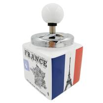 Cinzeiro Antiodor C/ Tampa: Cerâmica de Qualidade,Elegância e Sem Bagunça