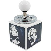 Cinzeiro Antiodor C/ Tampa: Cerâmica de Qualidade,Elegância , Sem Bagunça e Sem Odor Cor:Modelo3